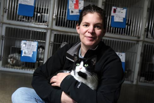 Executive Director of the Lakeland Animal Shelter in Walworth County Kristen Perry