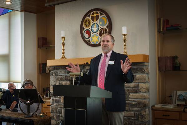 Rev. Dr. Tony Larsen is retirng after 42 years of service at the Olympia Brown Unitarian Universalist Church in Racine